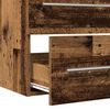 vidaXL Bathroom Sink Cabinet 2 pcs Old Wood 31.50 x 15.16 x 18.90 in