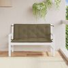 vidaXL Garden Bench Cushion Melange taupe Fabric (100% polyester)