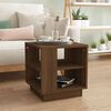 vidaXL Coffee Table Brown Oak Engineered Wood Small Coffee Table