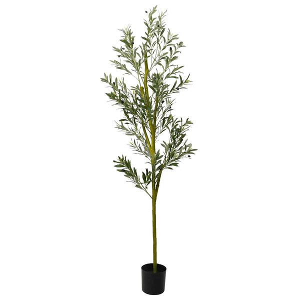 vidaXL Artificial Olive Tree Green Axlewood 78.7 in tall Durable