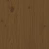vidaXL Garden Planter Honey brown Solid pine wood Medium