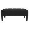 vidaXL Sofa Bed Black Polyester Standard