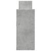 vidaXL Wall Cabinet Concrete Grey Engineered Wood Medium Wall Cabinet