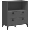 vidaXL Highboard Anthracite Grey