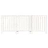 vidaXL Radiator Cover White 82.7x8.3x33.5" Solid Wood Pine