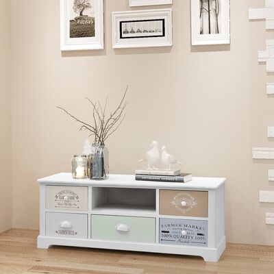 vidaXL French TV Stand Wood