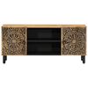 vidaXL TV Stand 41.3"x13"x18.1" Solid Wood Mango