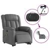 vidaXL Electric Stand Up Massage Recliner Chair Gray