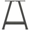 vidaXL Coffee Table Leg Anthracite Powder-coated steel