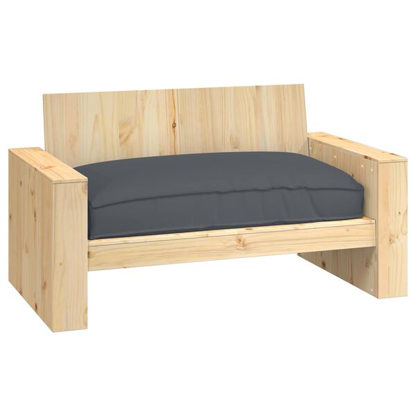 vidaXL Pallet Cushion for suitable for Seat Anthracite