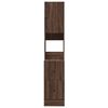 vidaXL Kitchen Cabinet Brown Oak Engineered Wood Tall Kitchen Cabinet