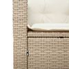 vidaXL Garden Chair Beige, Cream white