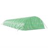 vidaXL Greenhouse Green Polyethylene (PE) cover, Galvanized steel frame