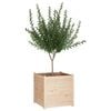 vidaXL Garden Planter Natural Pine Solid Pinewood 27.6 in Durable