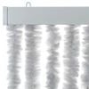 vidaXL Fly Curtain Grey 22.0x72.8" Chenille