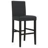 vidaXL Bar Chair Black