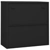 vidaXL Cabinet With Planter Box Anthracite Steel Medium