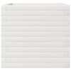 vidaXL Garden Planter White Solid pinewood Medium Garden Planter