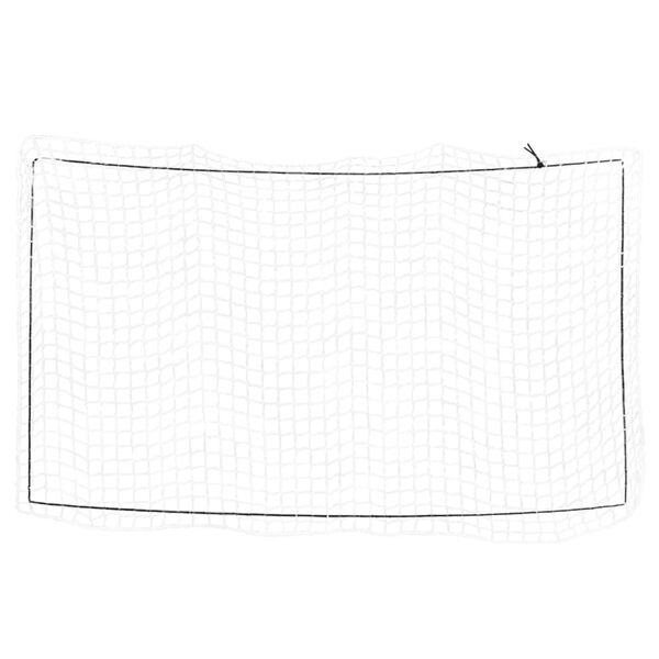 vidaXL Trailer Net with Elastic Rope White 14.8x8.2' PP