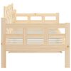 vidaXL Day Bed Natural wood Solid pine wood, plywood