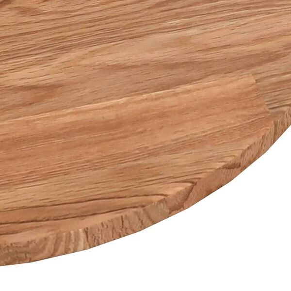 vidaXL Table Top Light brown Solid Oak Wood 15.7 in Tough Table Top