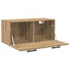 vidaXL Wall Cabinet artisan oak 80 x 36.5 x 35 cm Engineered wood
