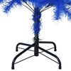 vidaXL Blue Artificial Christmas Tree PVC 59 in tall Decorative Inlays