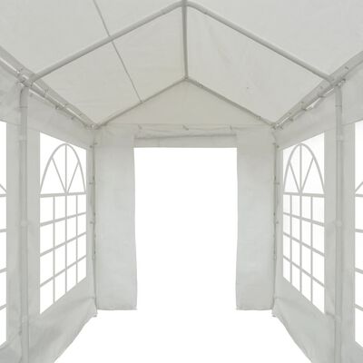 vidaXL Party Tent PE 6.6'x16.4' White
