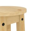 vidaXL Bar Stool Honey Solid pine wood Medium Minimalistic Bar Stool