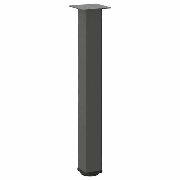 vidaXL Coffee Table Leg Anthracite Powder-Coated Steel Adjustable