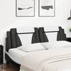 vidaXL Headboard Cushion Black and white