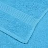 vidaXL Sauna Towel Set of 2 Turquoise 100% Cotton 31.5 x 78.7 in