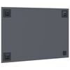 vidaXL Wall Mirror Rectangular 27.56 x 19.69 in Tempered Glass