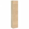 vidaXL Bookcase Sonoma oak Engineered wood Tall Bookcase Rectangular