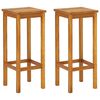 vidaXL Balcony Bar Set Natural wood Solid acacia wood, metal Standard