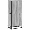 vidaXL Bookcase Grey sonoma Engineered wood Medium Bookcase