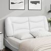 vidaXL Headboard Cushion White