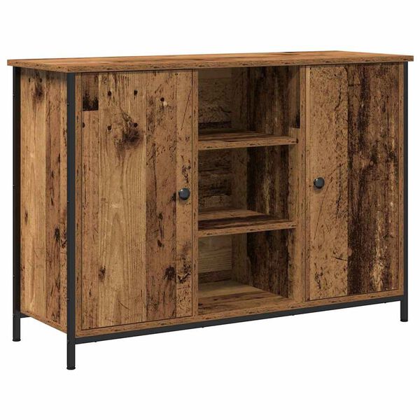 vidaXL Sideboard Old Wood 39.37 x 13.78 x 27.56 in