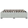 vidaXL Bed Frame Light grey