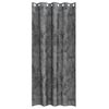 vidaXL Velvet Curtains 2 pcs Grey 88.58 x 55.12 in Velvet