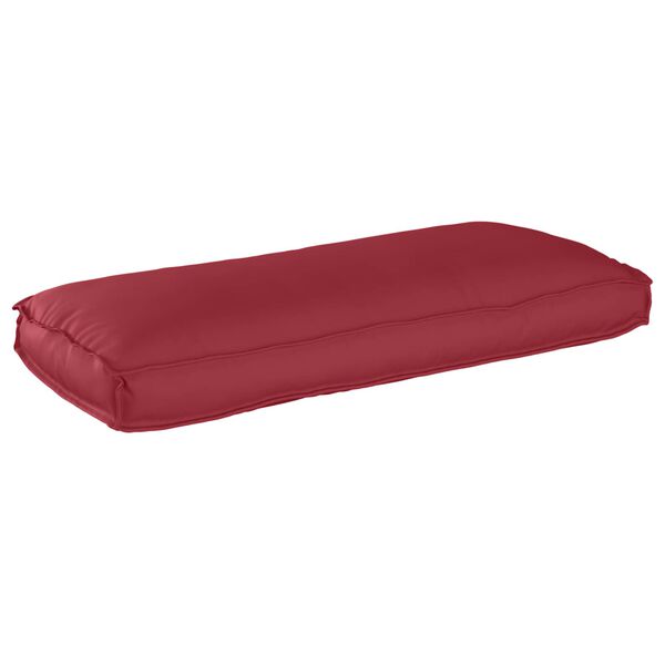 vidaXL Pallet Cushion for suitable for Seat / Backrest Wine Red