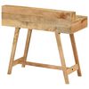 vidaXL Desk Natural wood Solid rough mango wood Medium Desk