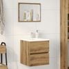 vidaXL Bathroom Sink Cabinet Artisan Oak 41x38,5x45 cm Engineered Wood