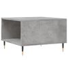 vidaXL Coffee Table Concrete Grey Engineered Wood, Metal Small