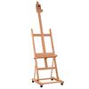 vidaXL Easel Stand 21.7x21.1x70.1" Solid Beech Wood