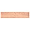 vidaXL Table Top Light brown Solid oak wood 70.9x15.7x Foldable