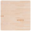 vidaXL Square Table Top 35.4x35.4x1.6" Untreated Solid Wood Oak