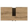 vidaXL Bathroom Sink Cabinet Artisan oak Engineered wood, steel