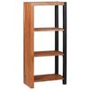 vidaXL Bookshelf Brown 70 x 30 x 110 cm Solid Acacia wood