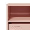 vidaXL TV Cabinet Pink Cold-rolled steel Medium TV Cabinet Rectangular